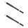 Shock absorber set rear axle gas non-supporting BILSTEIN B4 for e.g. MB C-CLASS