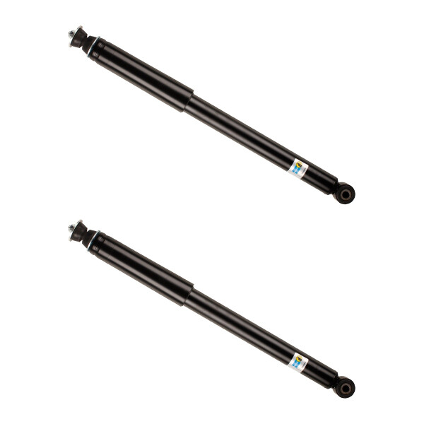 Shock absorber set rear axle non-supporting BILSTEIN B4 for NISSAN NOTE