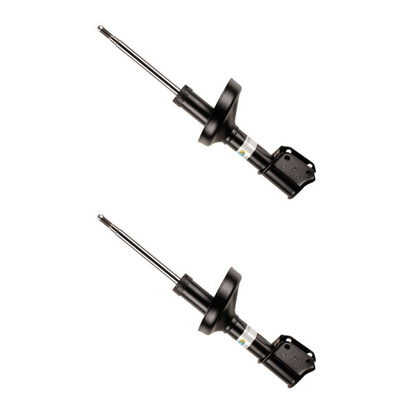 Shock absorber set front axle gas pressure strut BILSTEIN B4 for RENAULT CLIO II