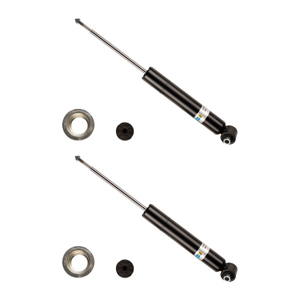 Shock absorber set rear axle spring-loaded BILSTEIN B4 for BMW 5 and others