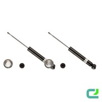 Rear shock absorber set, gas pressure, spring-loaded...