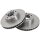 2 Brake Discs Vented Ø 302 mm 28 mm A.B.S. for e.g. BMW 5 Series