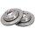 2 Brake Discs Vented Ø 300 mm 20 mm A.B.S. for BMW 7 Series