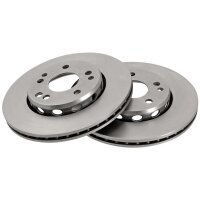 2 Brake Discs Vented Ø 284 mm 21.9 mm A.B.S. for...