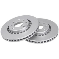 2 Brake Discs Vented Ø 256 mm 24 mm A.B.S. for...