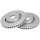 2 Brake Discs Vented Ø 256 mm 24 mm A.B.S. for e.g. CHEVROLET Lanos