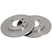 2 Brake Discs solid Ø 247 mm 7.9 mm A.B.S. for...
