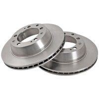 2 Brake Discs Vented Ø 299 mm 24 mm A.B.S. for...