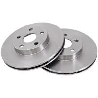 2 Brake Discs Vented Ø 258 mm 22 mm A.B.S. for...