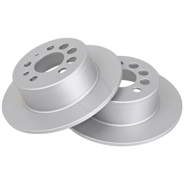 2 Brake Discs solid Ø 281 mm 9.6 mm A.B.S. for e.g. VOLVO 240
