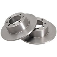 2 Brake Discs solid Ø 269 mm 10.4 mm A.B.S. for...