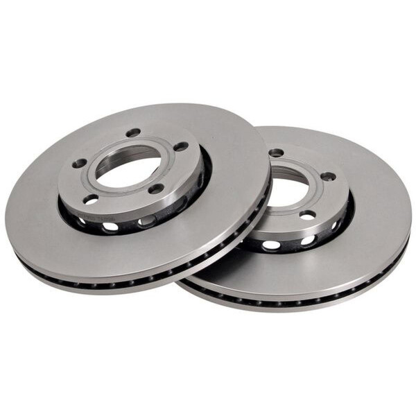 2 Brake Discs Vented Ø 276 mm 25 mm A.B.S. for e.g. AUDI 100