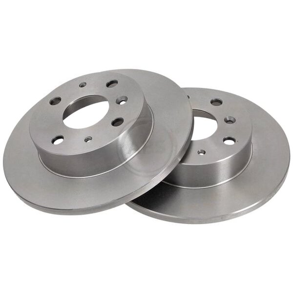 2 Brake Discs solid Ø 234 mm 11 mm A.B.S. for e.g. DAIHATSU Charade