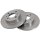 2 Brake Discs solid Ø 240 mm 12 mm A.B.S. for e.g. NISSAN Sunny