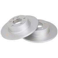 2 Brake Discs solid Ø 251 mm 10 mm A.B.S. for e.g....