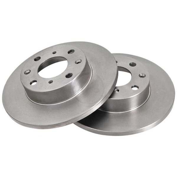 2 Brake Discs solid Ø 238 mm 12.7 mm A.B.S. for e.g. ROVER 200