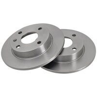 2 Brake Discs solid Ø 239 mm 10 mm A.B.S. for e.g....