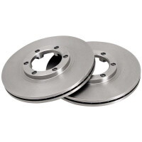 2 Brake Discs Vented Ø 257 mm 22 mm A.B.S. for...