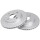 2 Brake Discs Vented Ø 239 mm 20 mm A.B.S. for e.g. FORD Courier