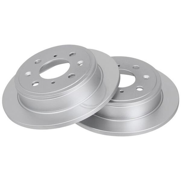 2 Brake Discs solid Ø 238 mm 10 mm A.B.S. for e.g. HONDA Accord