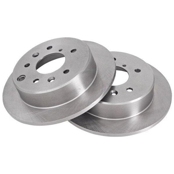 2 Brake Discs solid Ø 266 mm 10.2 mm A.B.S. for e.g. MAZDA 929