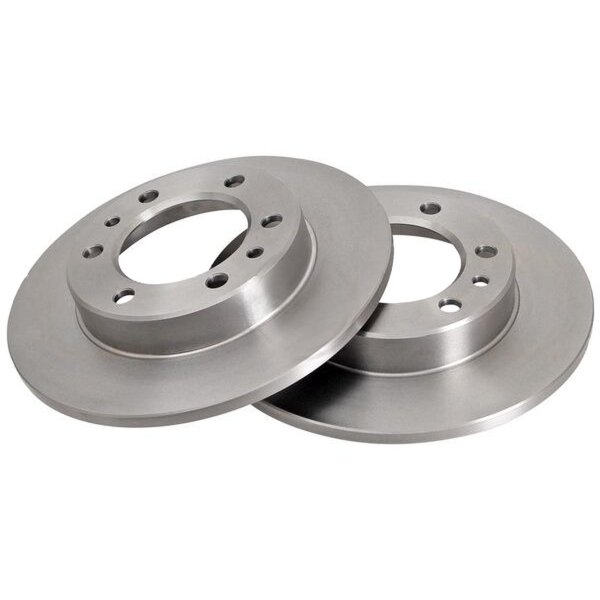 2 Brake Discs solid Ø 302 mm 12.5 mm A.B.S. for e.g. TOYOTA Hilux