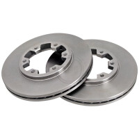 2 Brake Discs Vented Ø 277 mm 26 mm A.B.S. for...