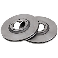 2 Brake Discs Vented Ø 258 mm 22 mm A.B.S. for...
