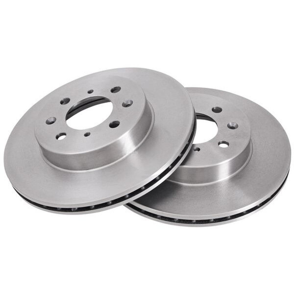 2 Brake Discs Vented Ø 262 mm 21 mm A.B.S. for e.g. HONDA Accord