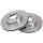 2 Brake Discs Vented Ø 262 mm 21 mm A.B.S. for e.g. HONDA Accord
