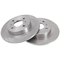 2 Brake Discs solid Ø 290 mm 10 mm A.B.S. for e.g....