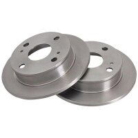 2 Brake Discs solid Ø 231 mm 10 mm A.B.S. for e.g....