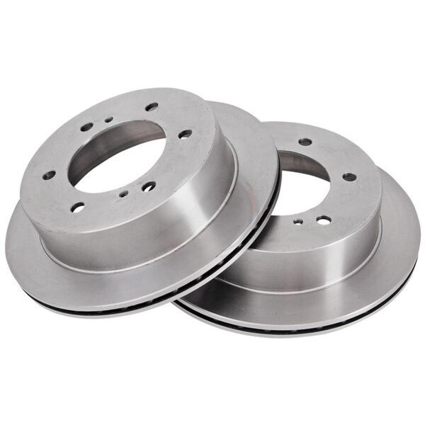 2 Brake Discs Vented Ø 286 mm 18 mm A.B.S. for NISSAN Terrano