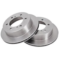 2 Brake Discs Vented Ø 286 mm 18 mm A.B.S. for...