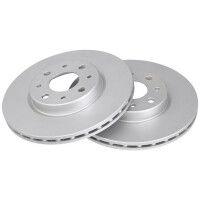 2 Brake Discs Vented Ø 257 mm 20 mm A.B.S. for...