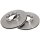 2 Brake Discs Vented Ø 242 mm 19 mm A.B.S. for e.g. HYUNDAI Accent