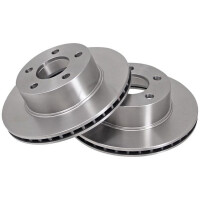 2 Brake Discs Vented Ø 281 mm 22.2 mm A.B.S. for...