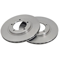 2 Brake Discs Vented Ø 277 mm 18 mm A.B.S. for...