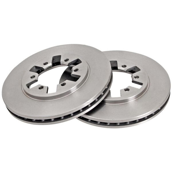 2 Brake Discs Vented Ø 260 mm 26 mm A.B.S. for e.g. NISSAN Pickup