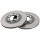 2 Brake Discs Vented Ø 260 mm 18 mm A.B.S. for e.g. MAZDA 323