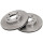 2 Brake Discs Vented Ø 240 mm 18 mm A.B.S. for e.g. NISSAN 100NX