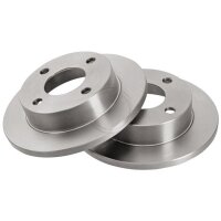 2 Brake Discs solid Ø 214 mm 12 mm A.B.S. for e.g....