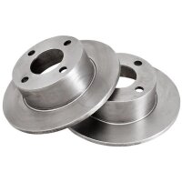 2 Brake Discs solid Ø 245 mm 10 mm A.B.S. for e.g....