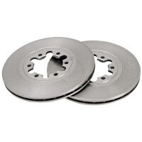 2 Brake Discs Vented Ø 268 mm 20 mm A.B.S. for MAZDA