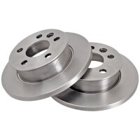 2 Bremsscheiben voll Ø 260 mm 16 mm A.B.S....