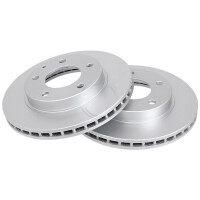 2 Brake Discs Vented Ø 258 mm 24 mm A.B.S. for...