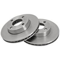 2 Brake Discs Vented Ø 256 mm 22 mm A.B.S. for...