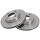 2 Brake Discs Vented Ø 256 mm 22 mm A.B.S. for e.g. AUDI 80