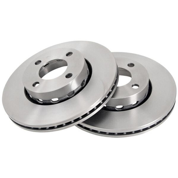 2 Brake Discs Vented Ø 276 mm 25 mm A.B.S. for e.g. AUDI 80