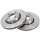 2 Brake Discs Vented Ø 276 mm 25 mm A.B.S. for e.g. AUDI 80